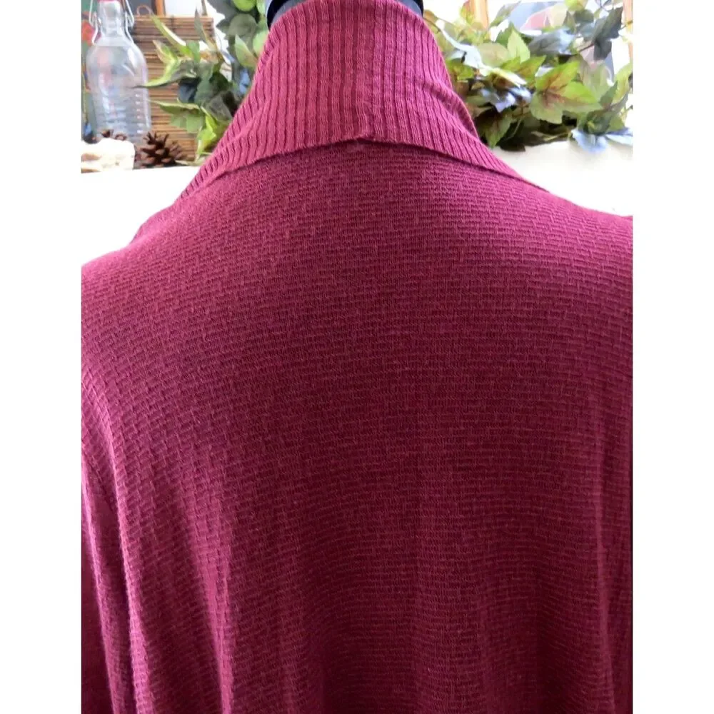 Simply Vera Vera Wang Lightweight Open Front Long Cardigan M EUC - Picture 6 of 10